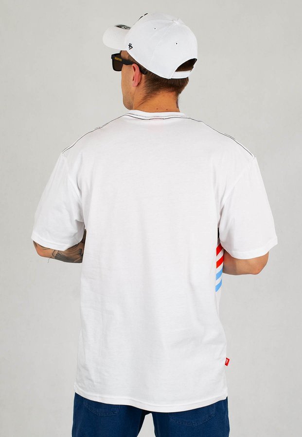 T-shirt Street Autonomy Magic Stripes 1 biały