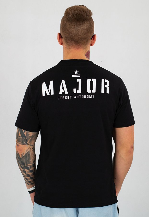 T-shirt Street Autonomy Major czarny