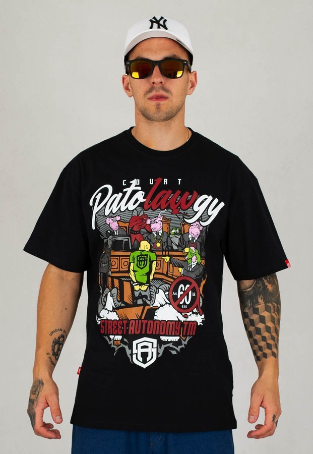 T-shirt Street Autonomy PatoLAWgy czarny