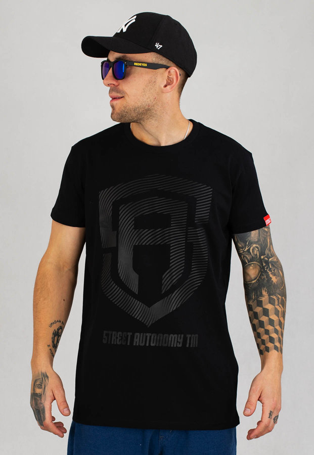 T-shirt Street Autonomy Ricnch czarny