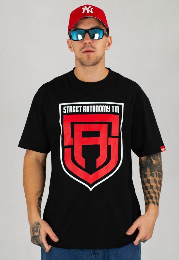 T-shirt Street Autonomy Sagle czarny