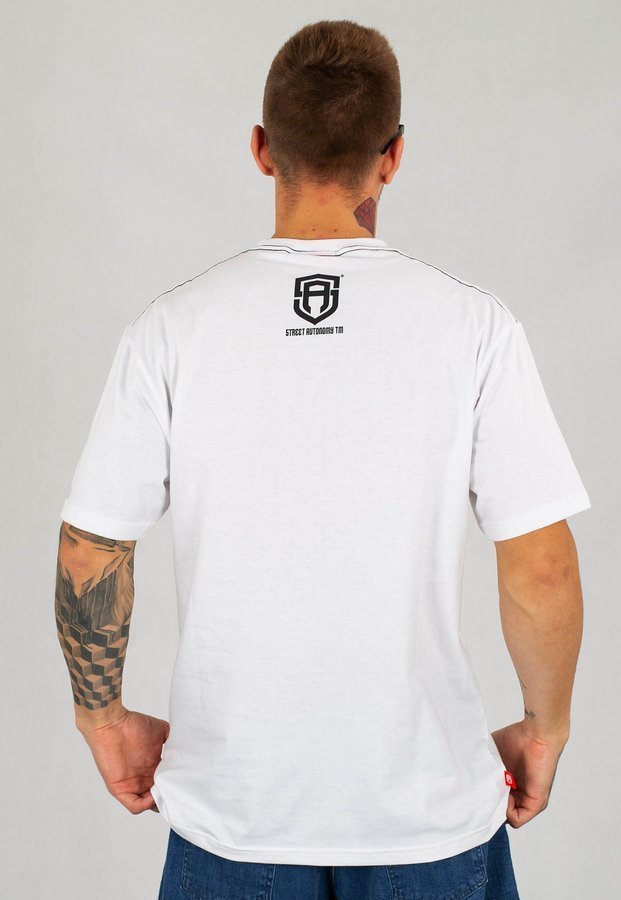 T-shirt Street Autonomy Sapl biały