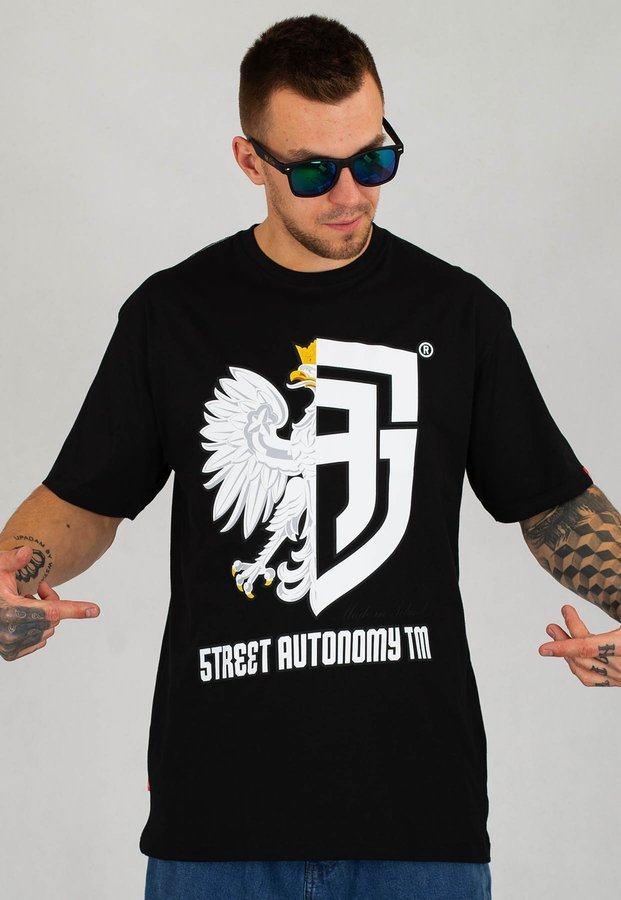T-shirt Street Autonomy Sapl czarny