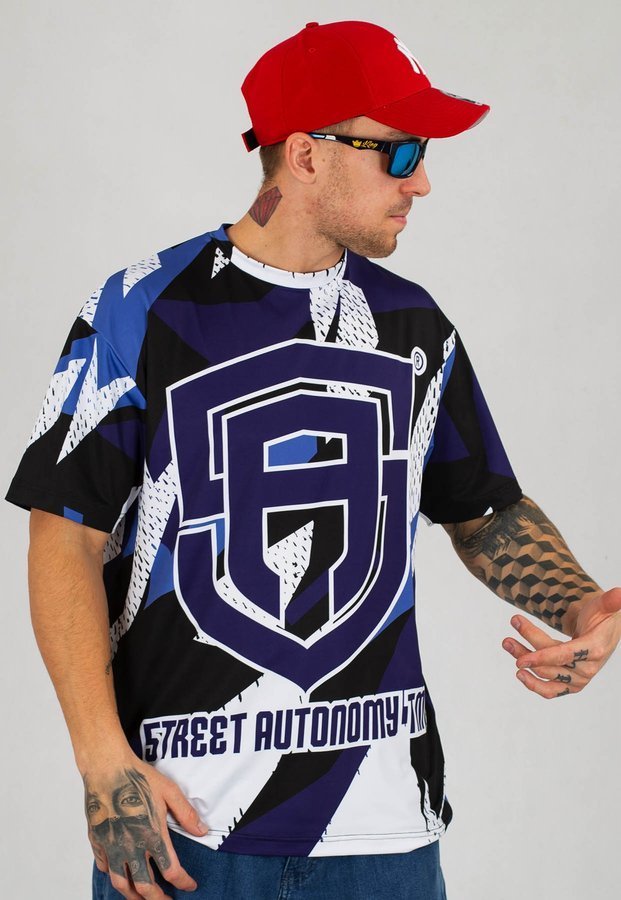 T-shirt Street Autonomy Sharpsport 2 niebieski