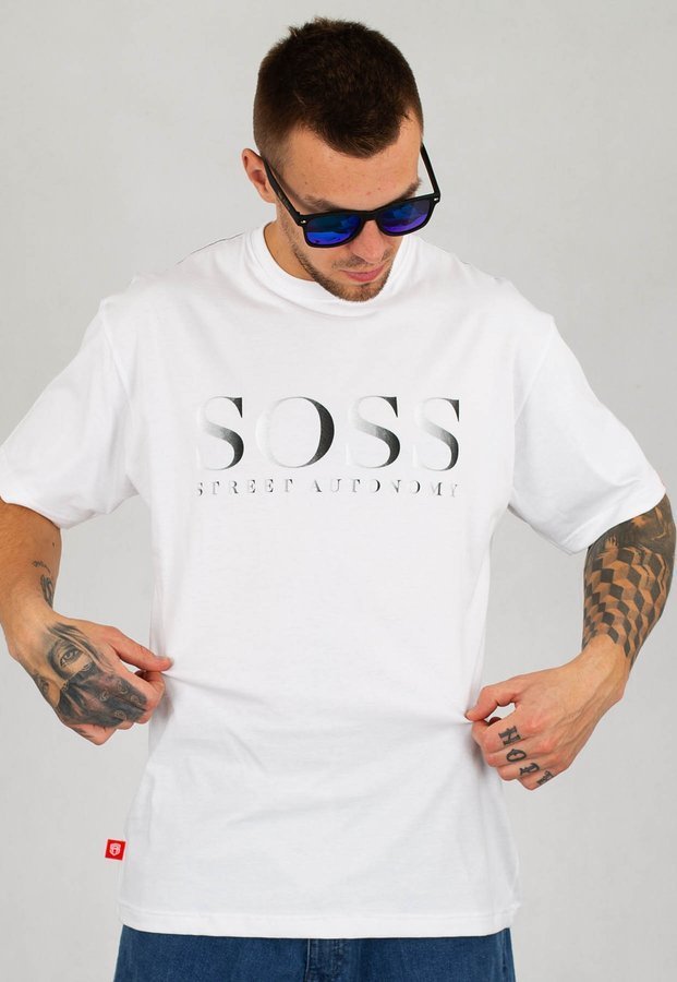 T-shirt Street Autonomy Soss biały