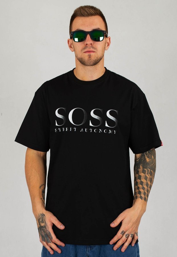 T-shirt Street Autonomy Soss czarny