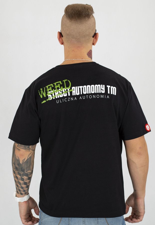T-shirt Street Autonomy Top czarny