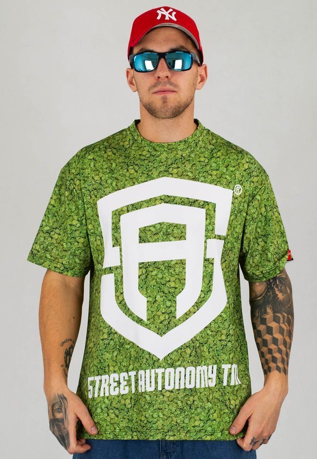 T-shirt Street Autonomy Topaterrn zielony