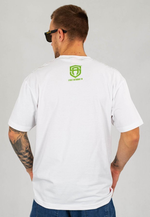 T-shirt Street Autonomy Topic biały