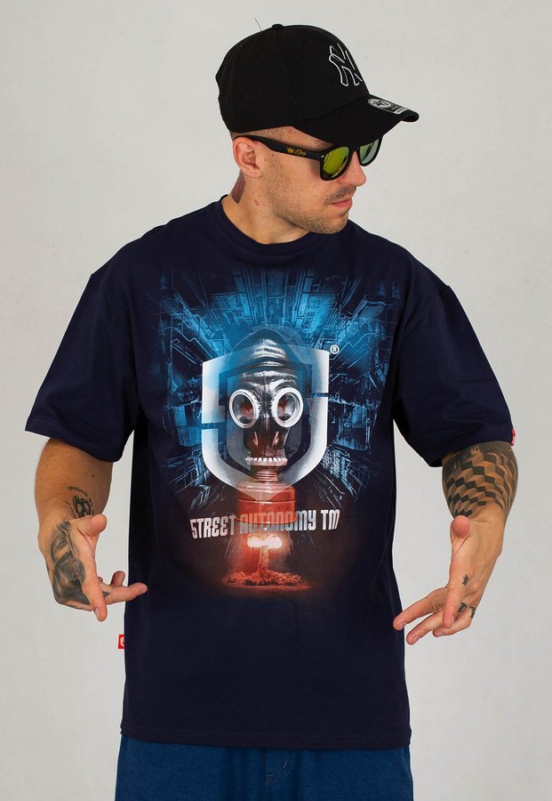 T-shirt Street Autonomy Toxic niebieski