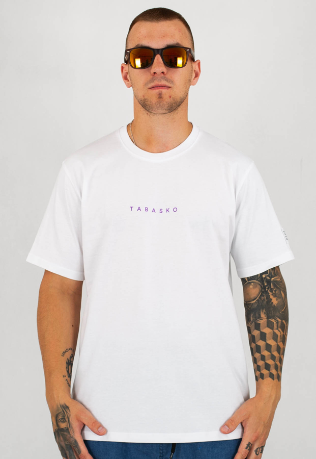T-shirt Tabasko Circle biały