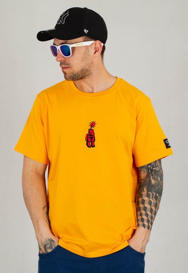 T-shirt Tabasko Dynamite pomarańczowy