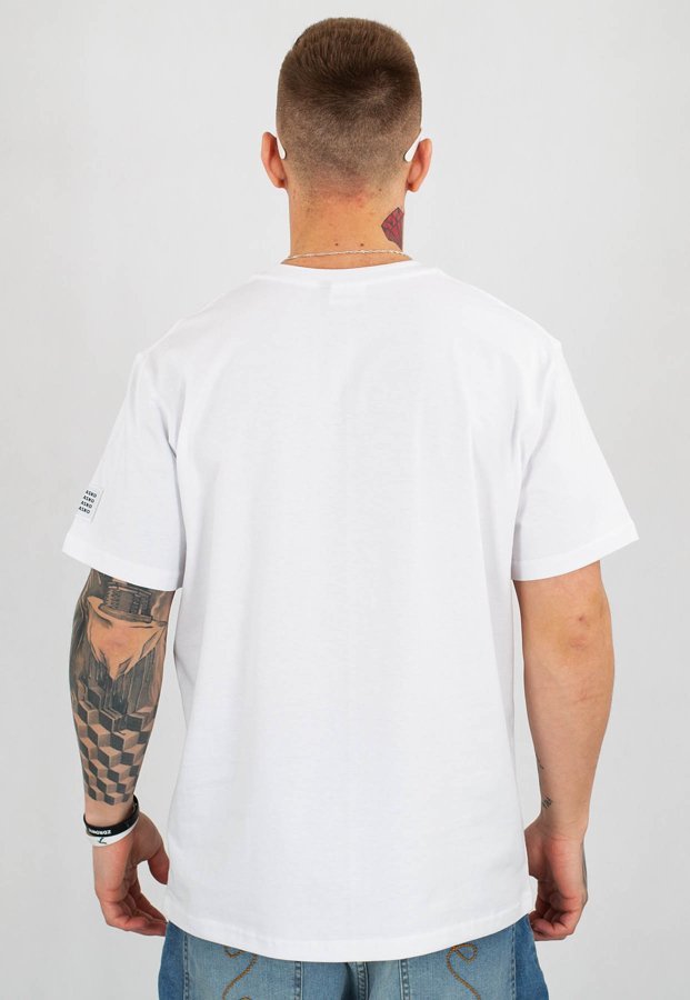 T-shirt Tabasko Mess biały