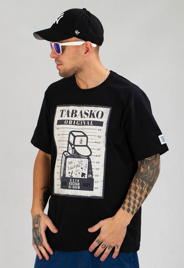 T-shirt Tabasko Skazany czarny