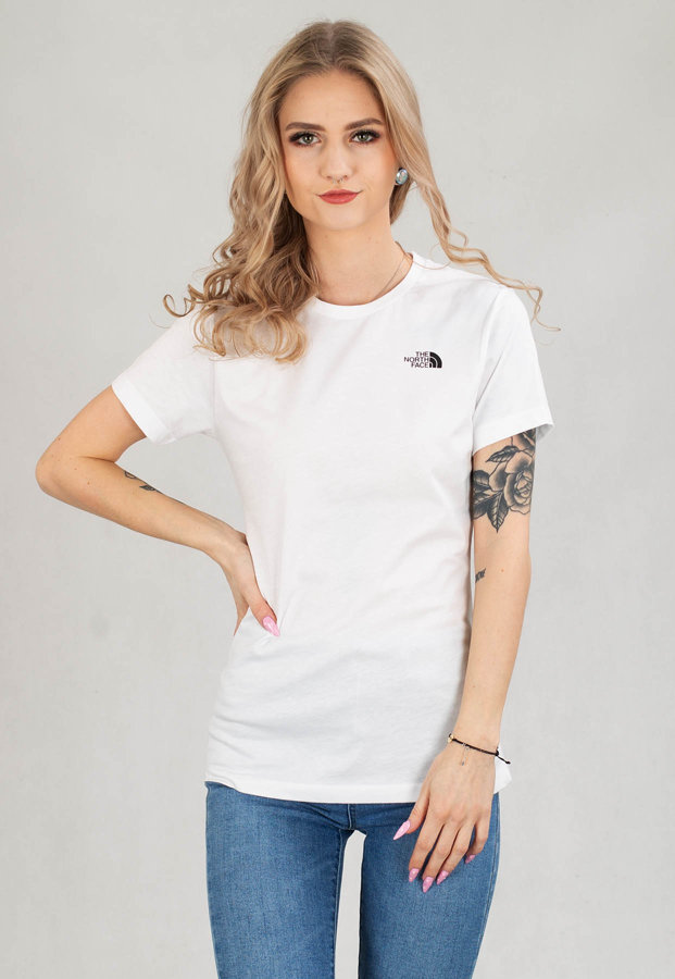 T-shirt The North Face Tee NF0A4T1AFN4 biały