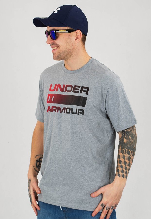T-shirt Under Armour UAR 1329582036 Team Issue Wordmark jasno szary