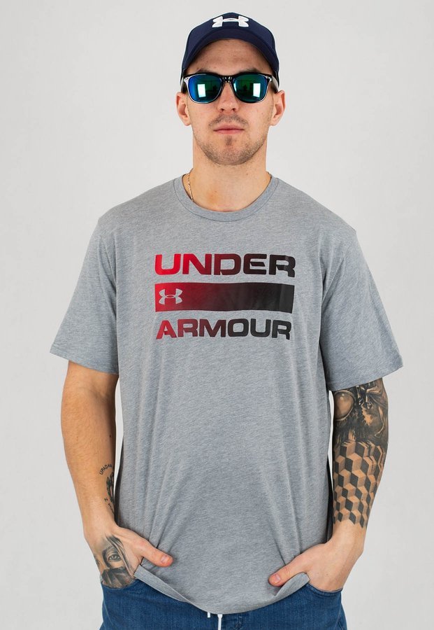 T-shirt Under Armour UAR 1329582036 Team Issue Wordmark jasno szary