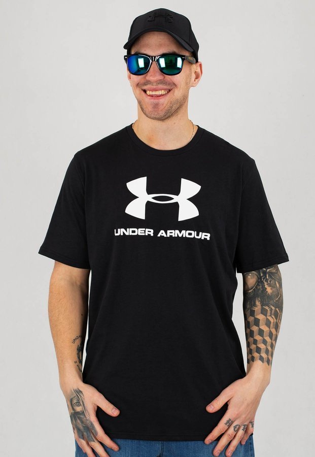 T-shirt Under Armour UAR 1329590001 Sportstyle Logo czarny