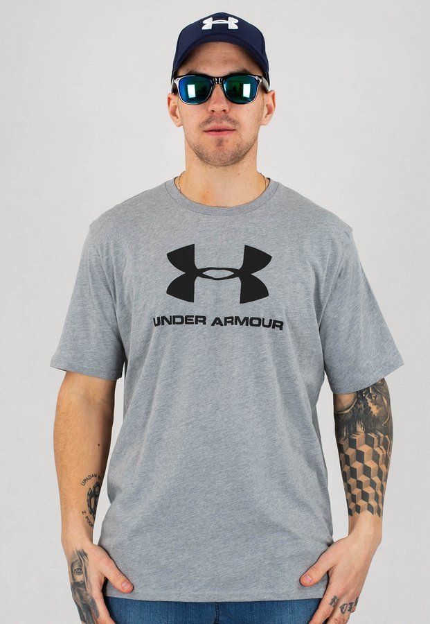 T-shirt Under Armour UAR 1329590036 Sportstyle Logo jasno szara