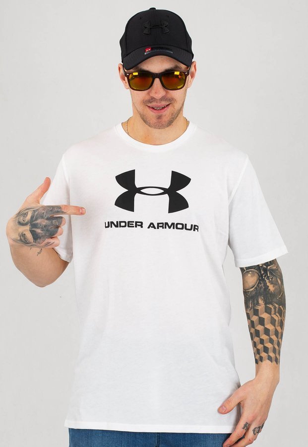 T-shirt Under Armour UAR 1329590100 Sportstyle Logo biały