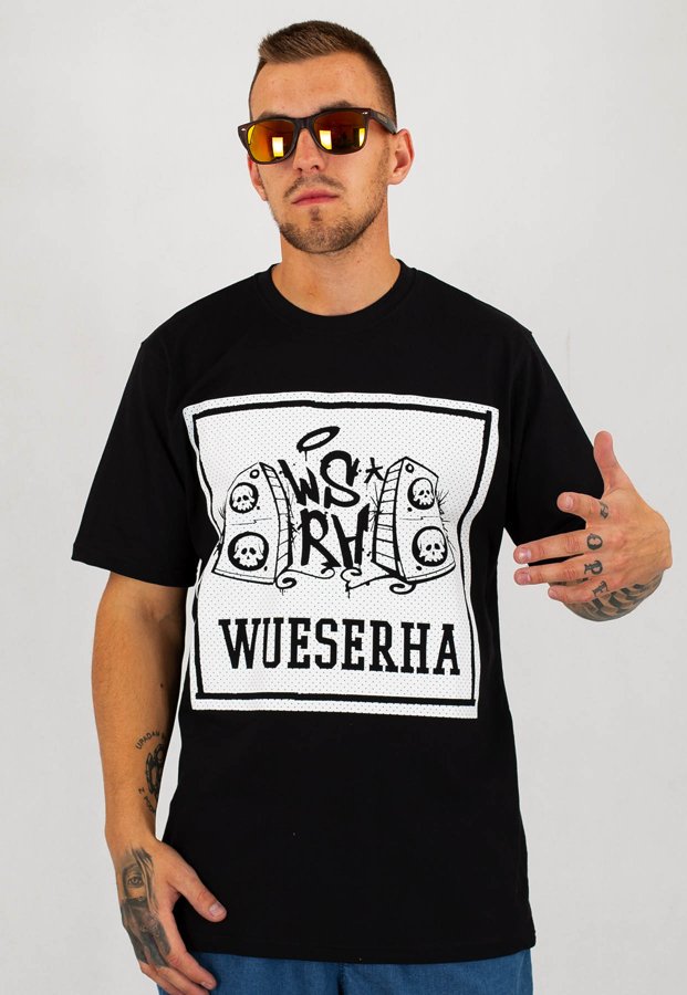 T-shirt WSRH Square czarny