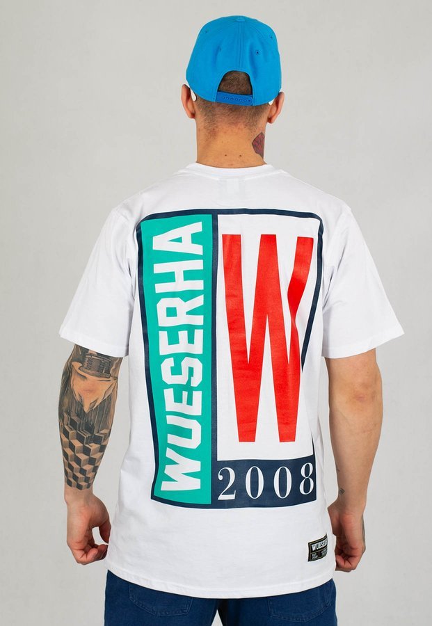 T-shirt WSRH WUESERHA biały