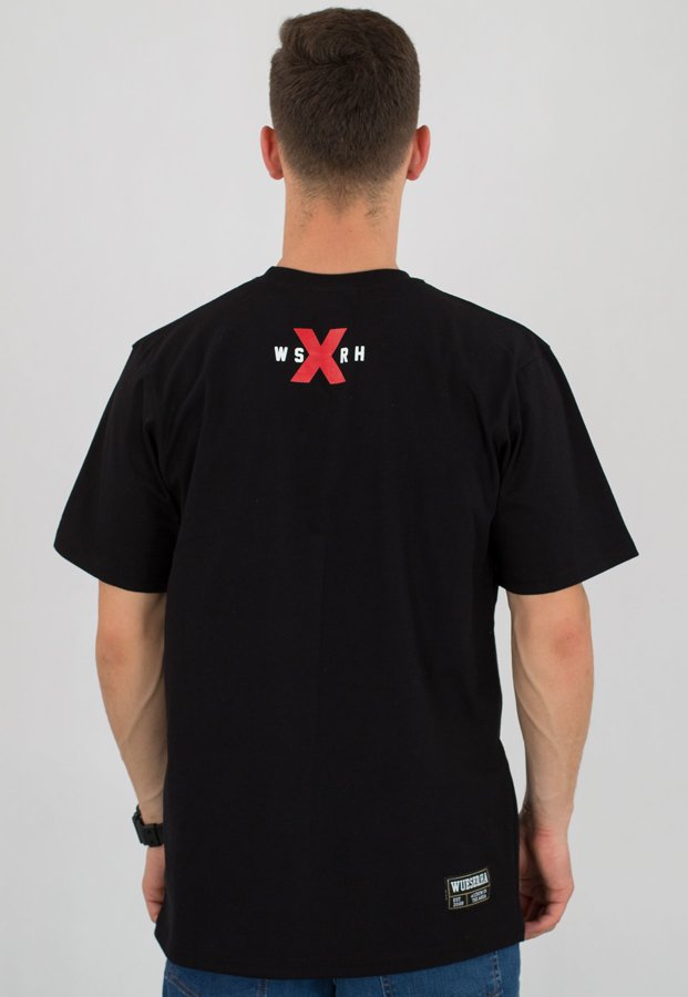 T-shirt WSRH X Lat czarny