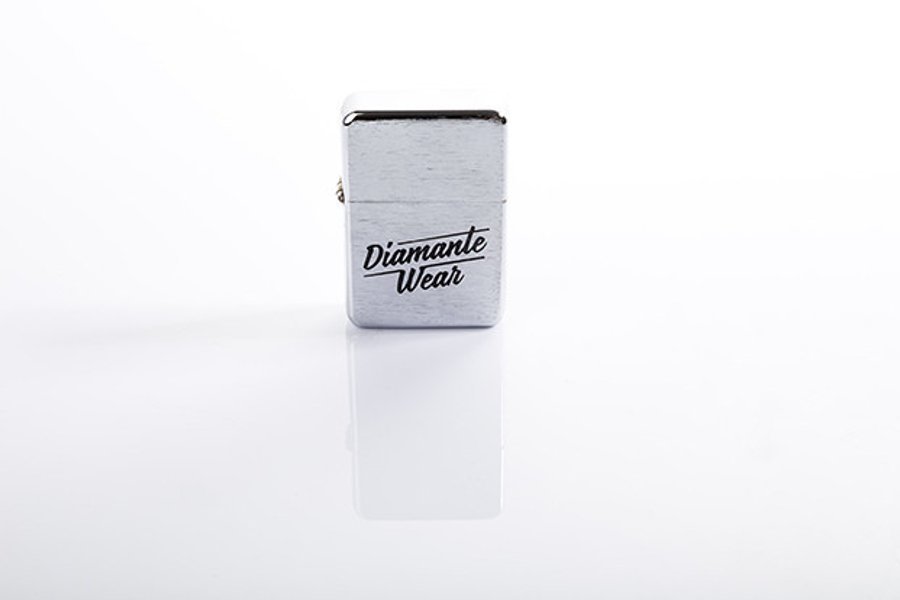 Zapalniczka Diamante Wear 'Diamante Wear' Silver Cube